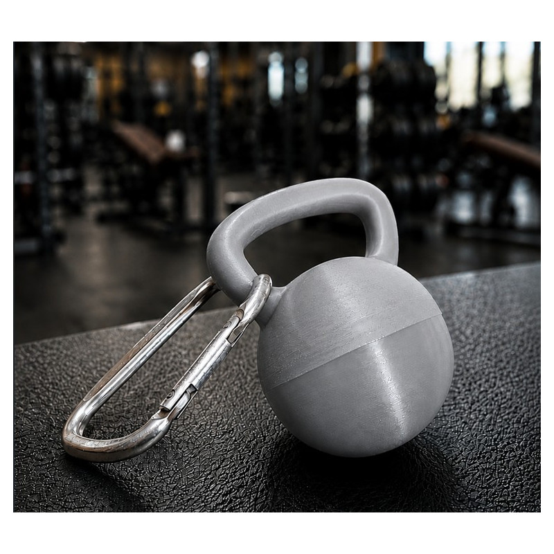 Porta-Chaves Kettlebell | Porta Cápsulas e Anéis | Impressão 3D