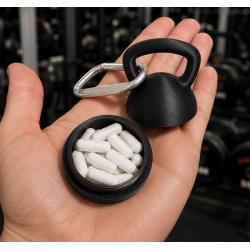 Porta-Chaves Kettlebell | Porta Cápsulas e Anéis | Impressão 3D