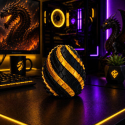 Ovo de Dragão Articulado | Decoração Gamer Impressa em 3D