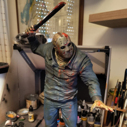 Estátua Jason Voorhees – Friday the 13th | Colecionável em Resina
