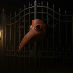 Plague Doctor Mask in PLA – Decorative Collectible or Cosplay | 3dECshop