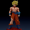 Modelo 3D Goku STL – Dragon Ball para Impressão 3D (Download Digital)