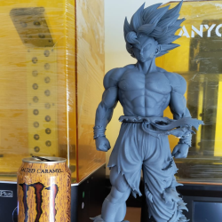 Goku 3D Model STL – Dragon Ball for 3D Printing (Digital Download)