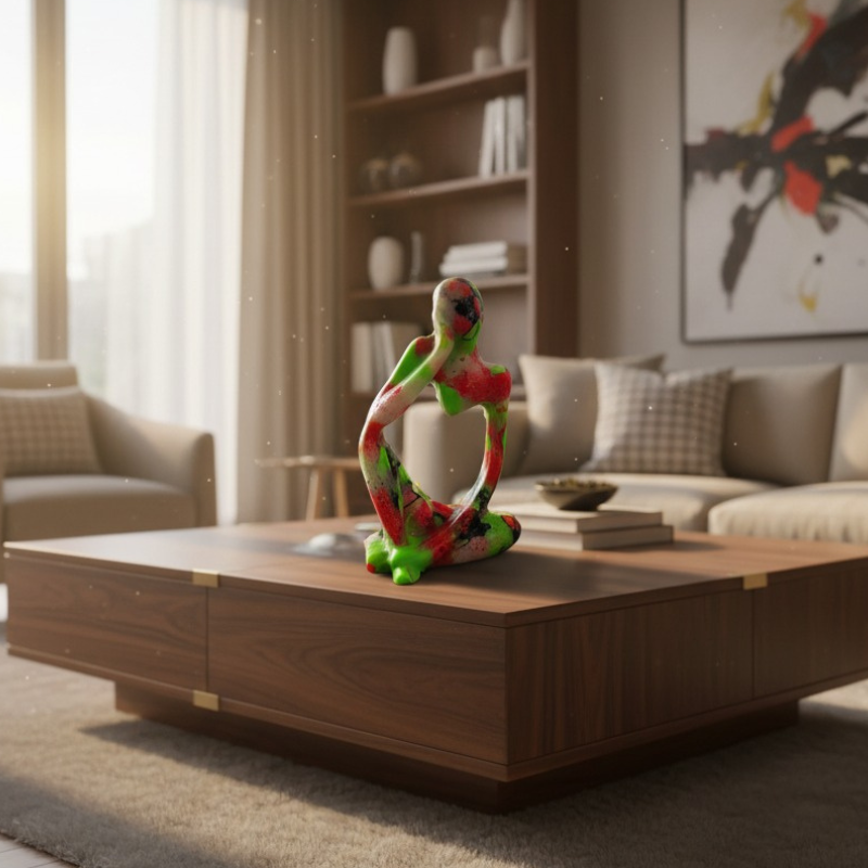 Modern Meditation Figurine (PLA recycled material)