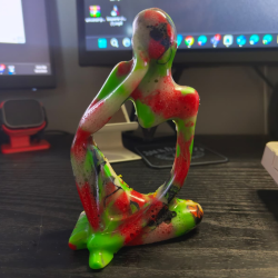 Estátua Abstrata em PLA Reciclado – Arte Sustentável e Moderna | 3dECshop