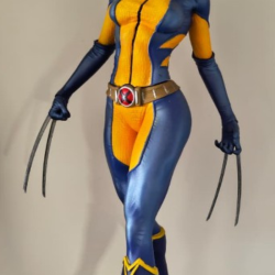 Estátua X-23 Marvel – Colecionável Pintado à Mão | 3dECshop
