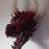 Dragon Head Wall Mount – Glow-in-the-Dark Horns | 3dECshop